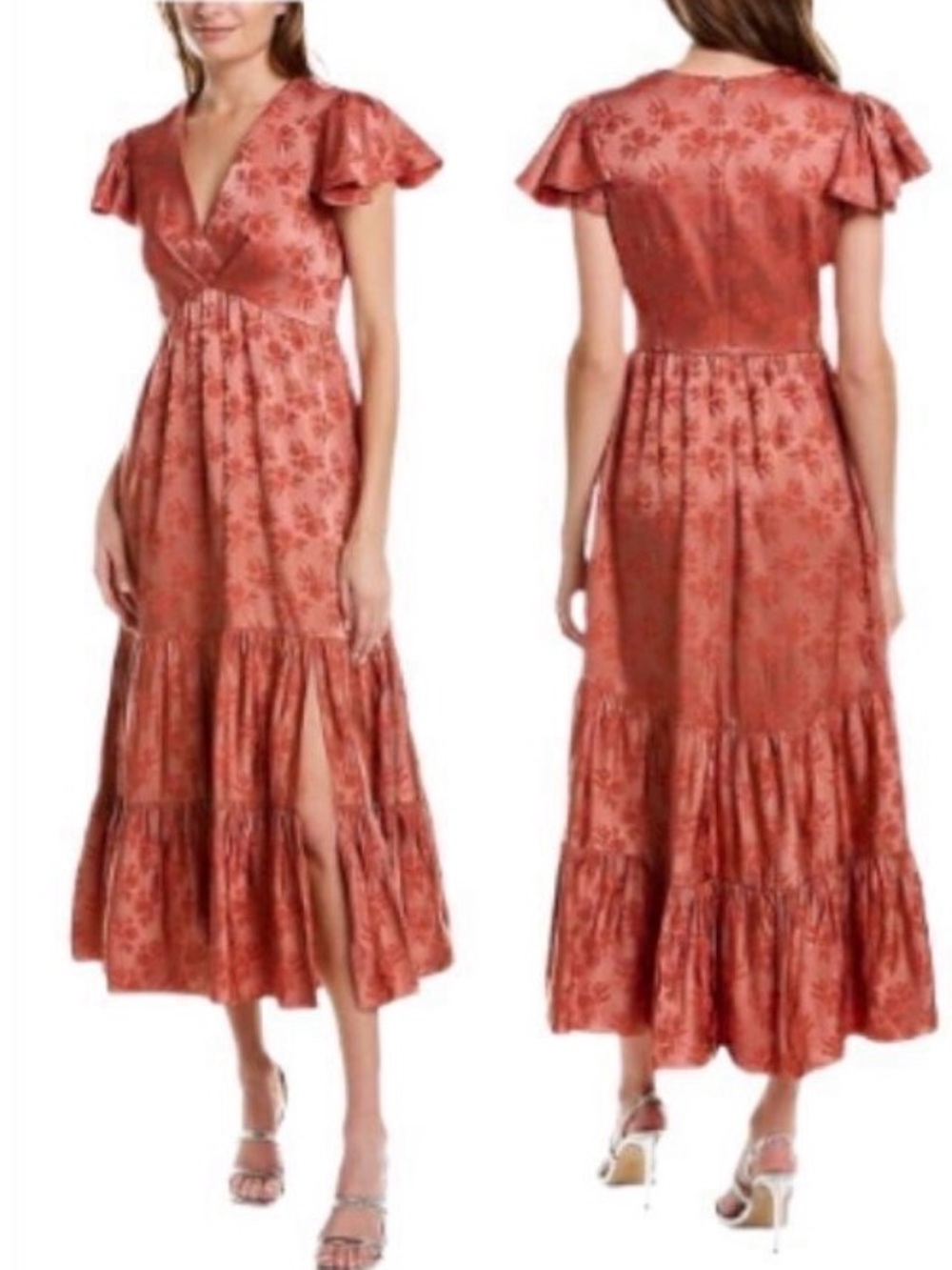 Sachin & Babi Gwendolyn Maxi Dress - Rouge Damask Rose